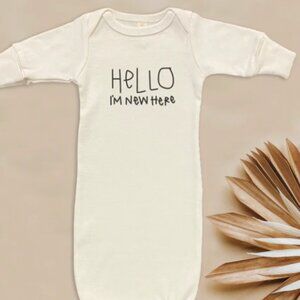 Tenth and Pine Organic Tie Gown